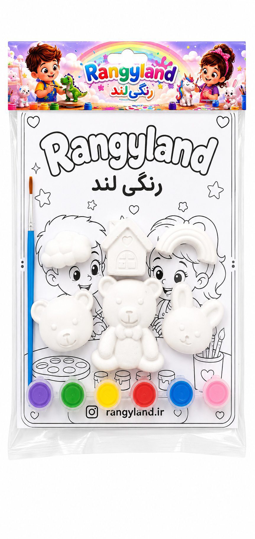 پک خرسی و خرگوشی کد 028