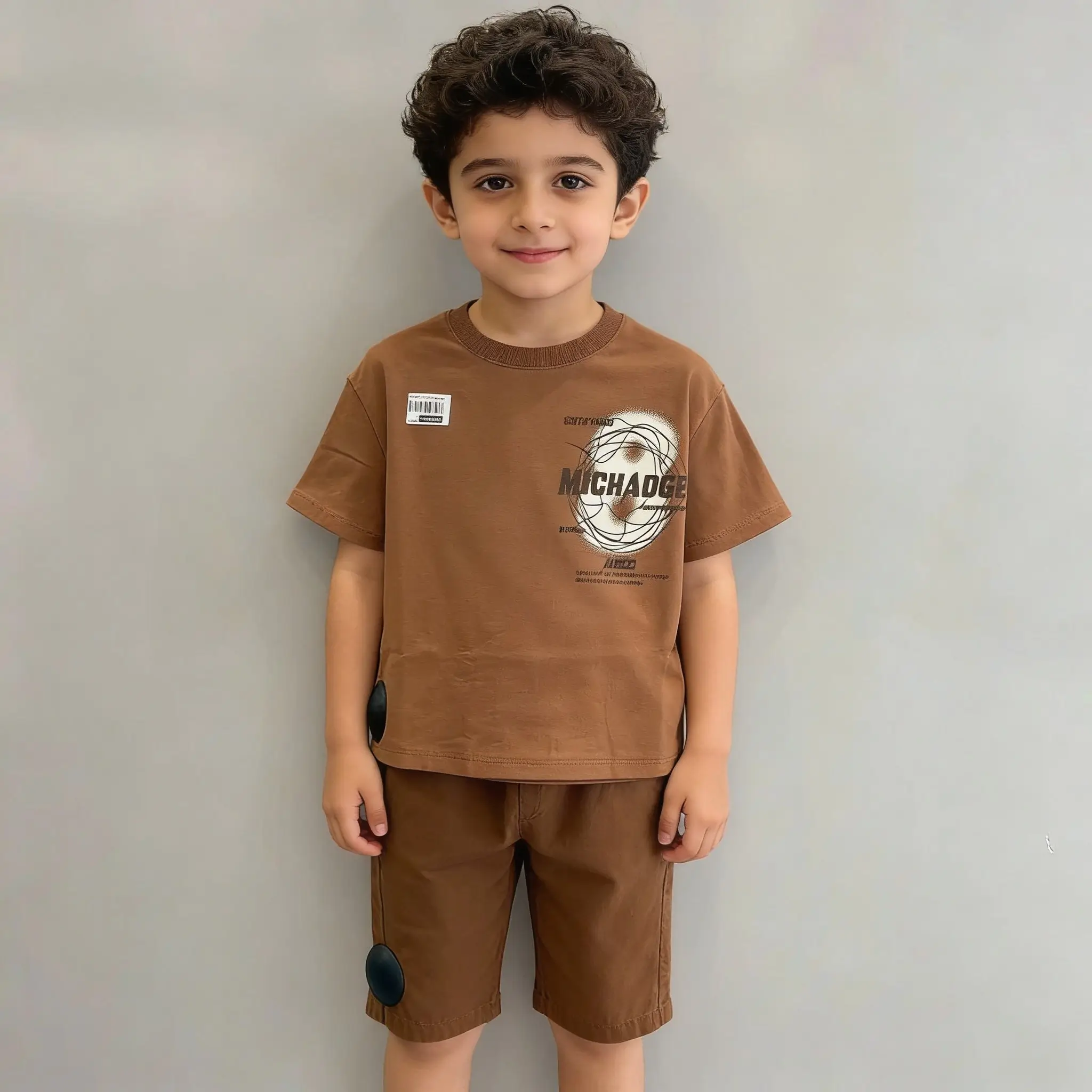 تیشرت شلوار کتان کد 723