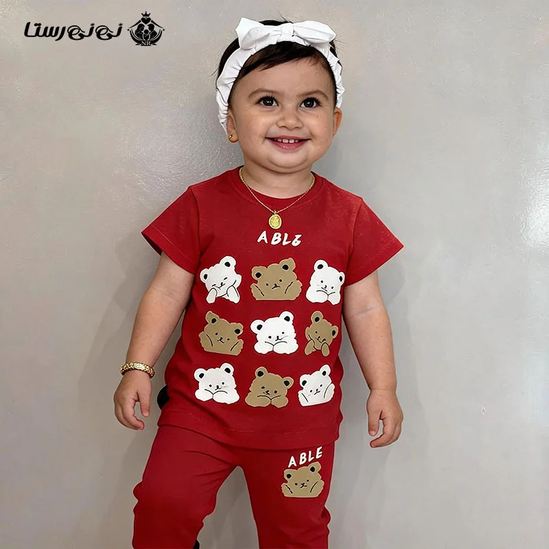 تیشرت ساپورت طرح خرس نیلا کد 780