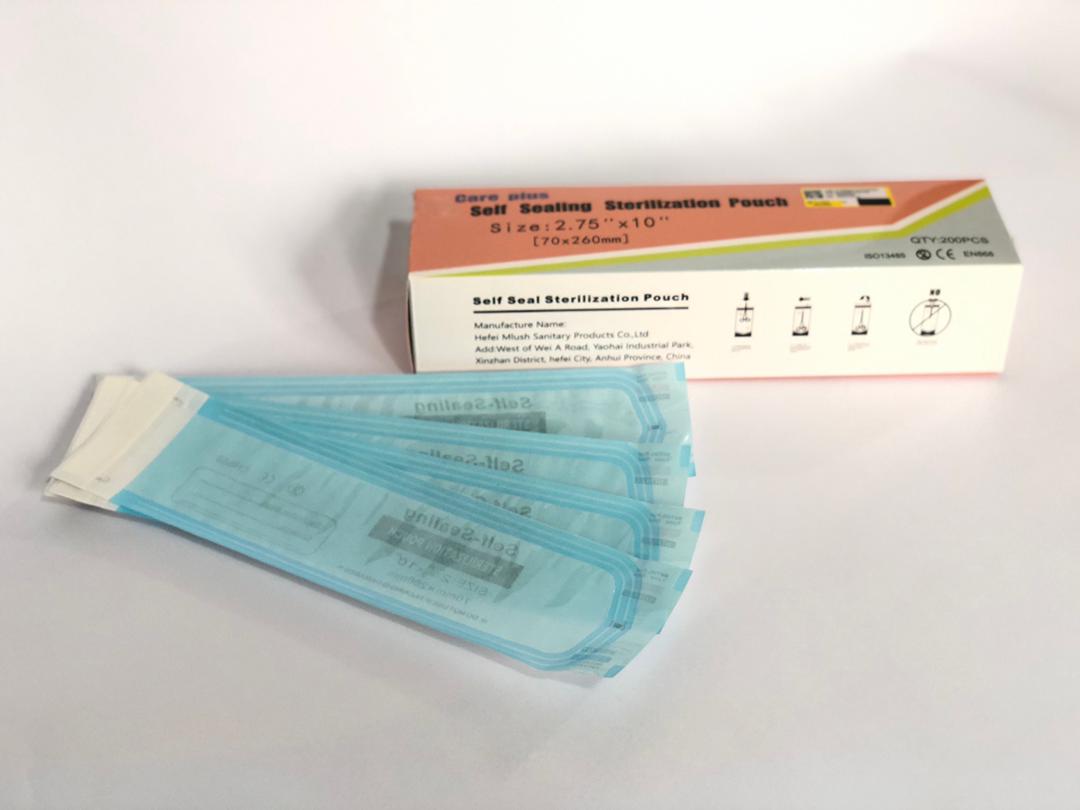 پاکت استریل اتوکلاو سایز ۷cm*۲۶cm