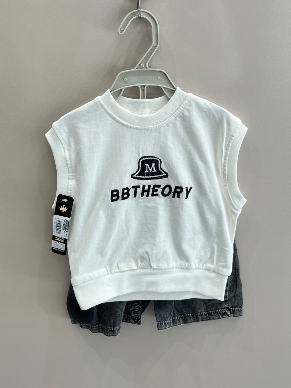 تاپ شلوارک جین bbtheory