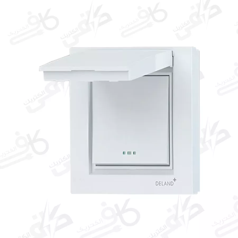 کلید یک پل بارانی IP44 آسا سفید | اسا