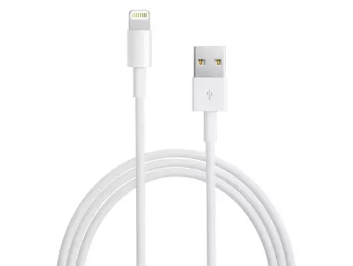 کابل شارژر آیفون USB به لایتنینگ 1 متر