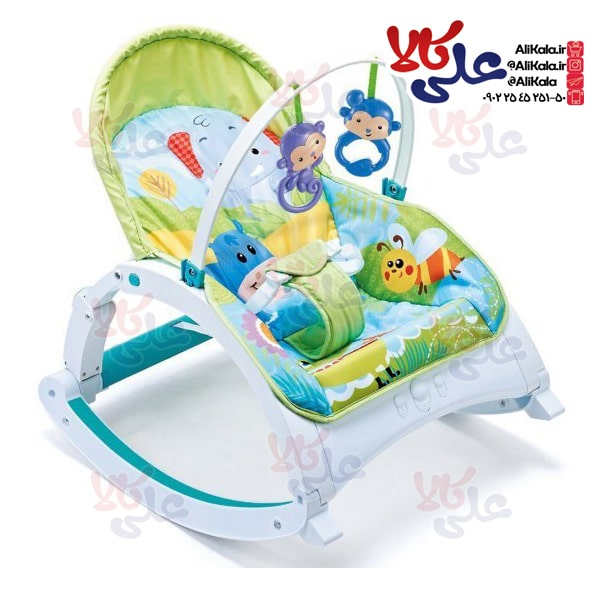 نی نی لای لای و صندلی ۳ کاره کودک بیبی مک Baby mak