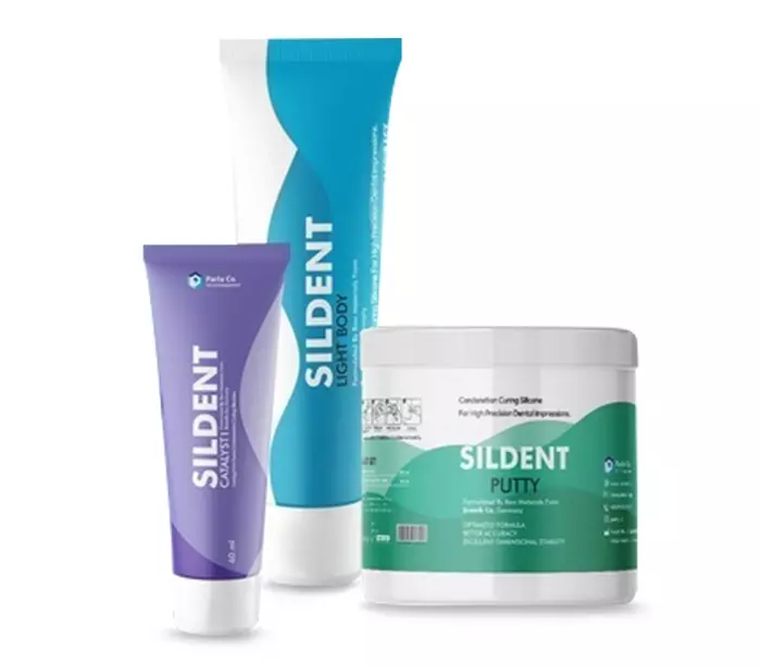 ست قالبگیری سی سیلیکون سیلدنت پارلا C silicon SILDENT