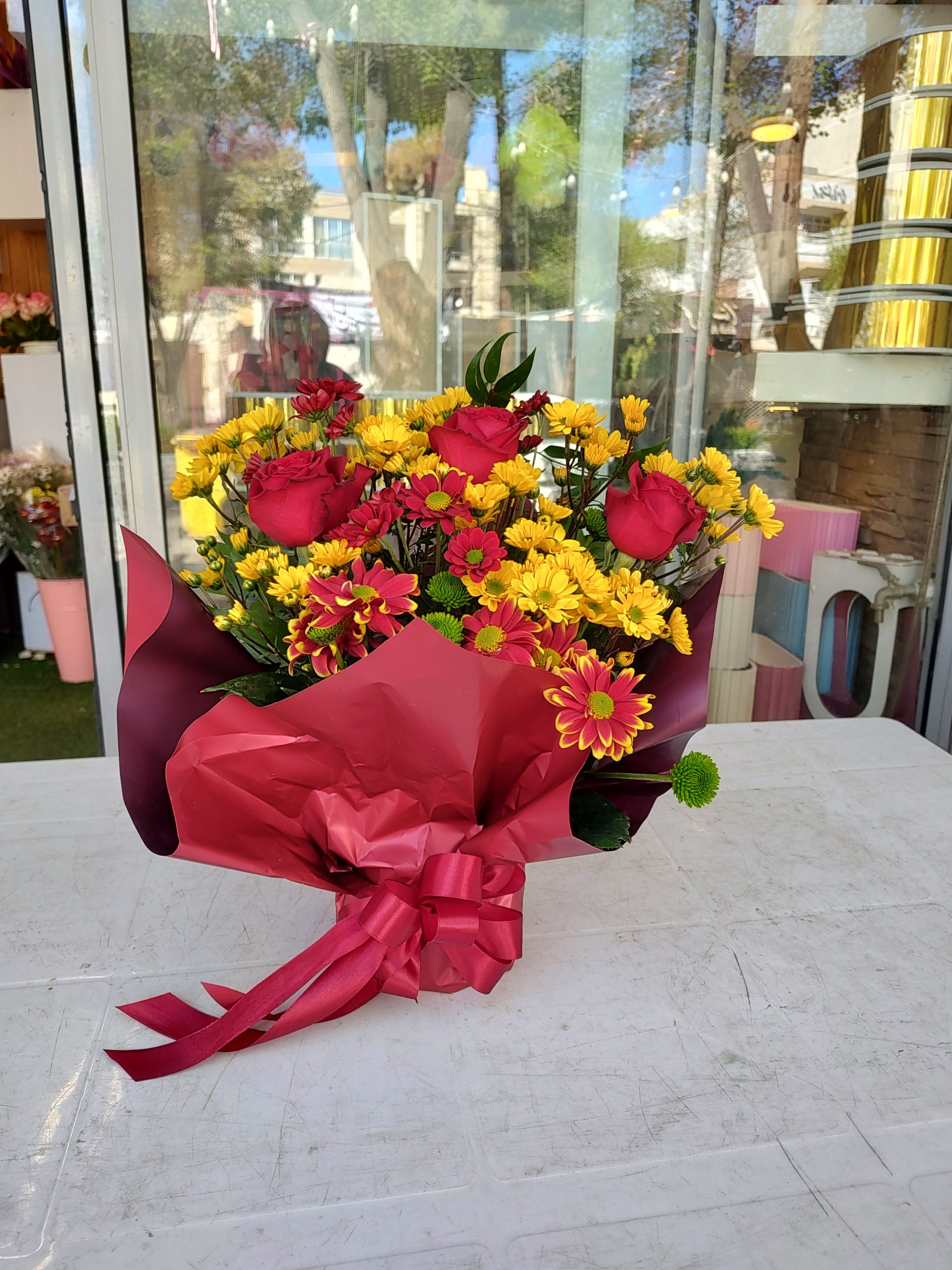 باکس گل طبیعی کاغذی - اصفهان