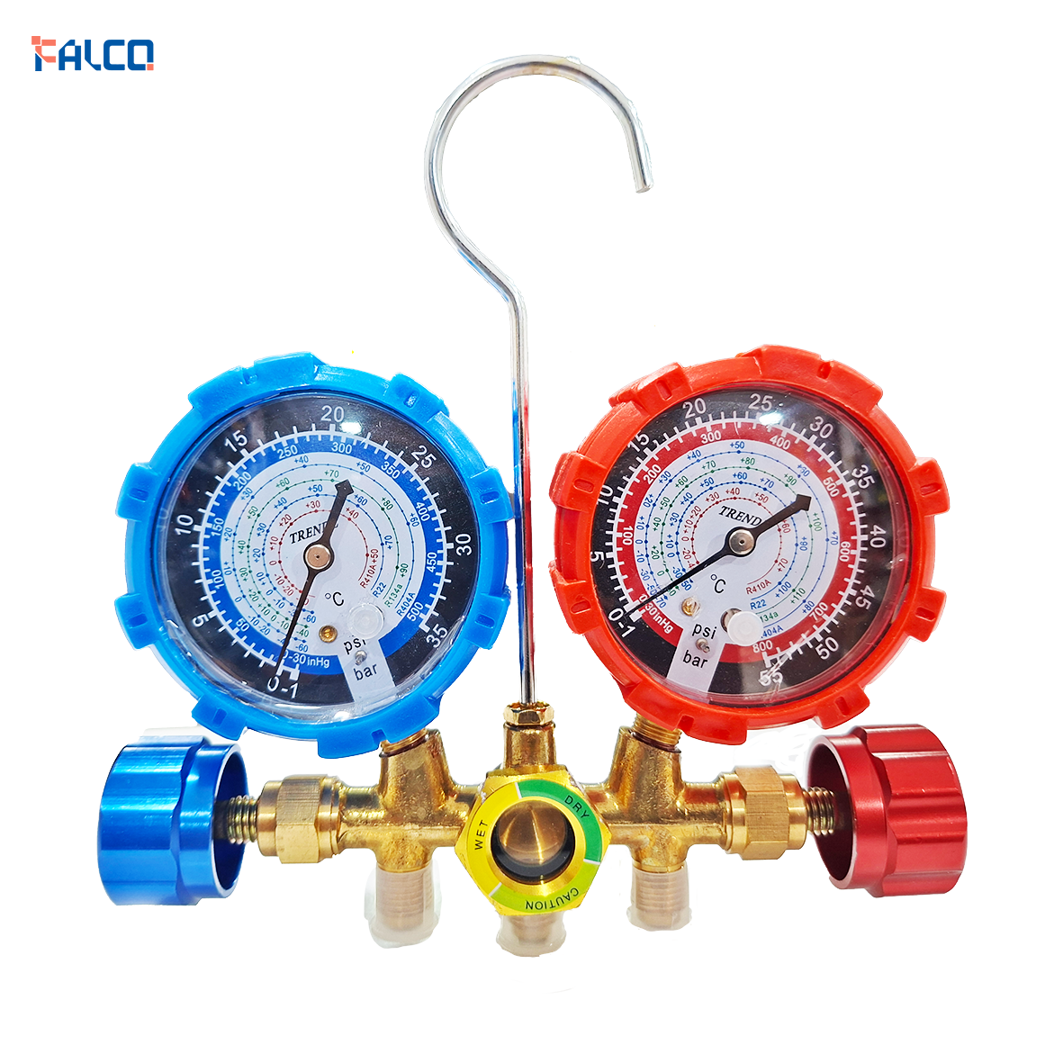 گیج دوقلو ترندز TRENDZ مدل R22/R410/R134/R404