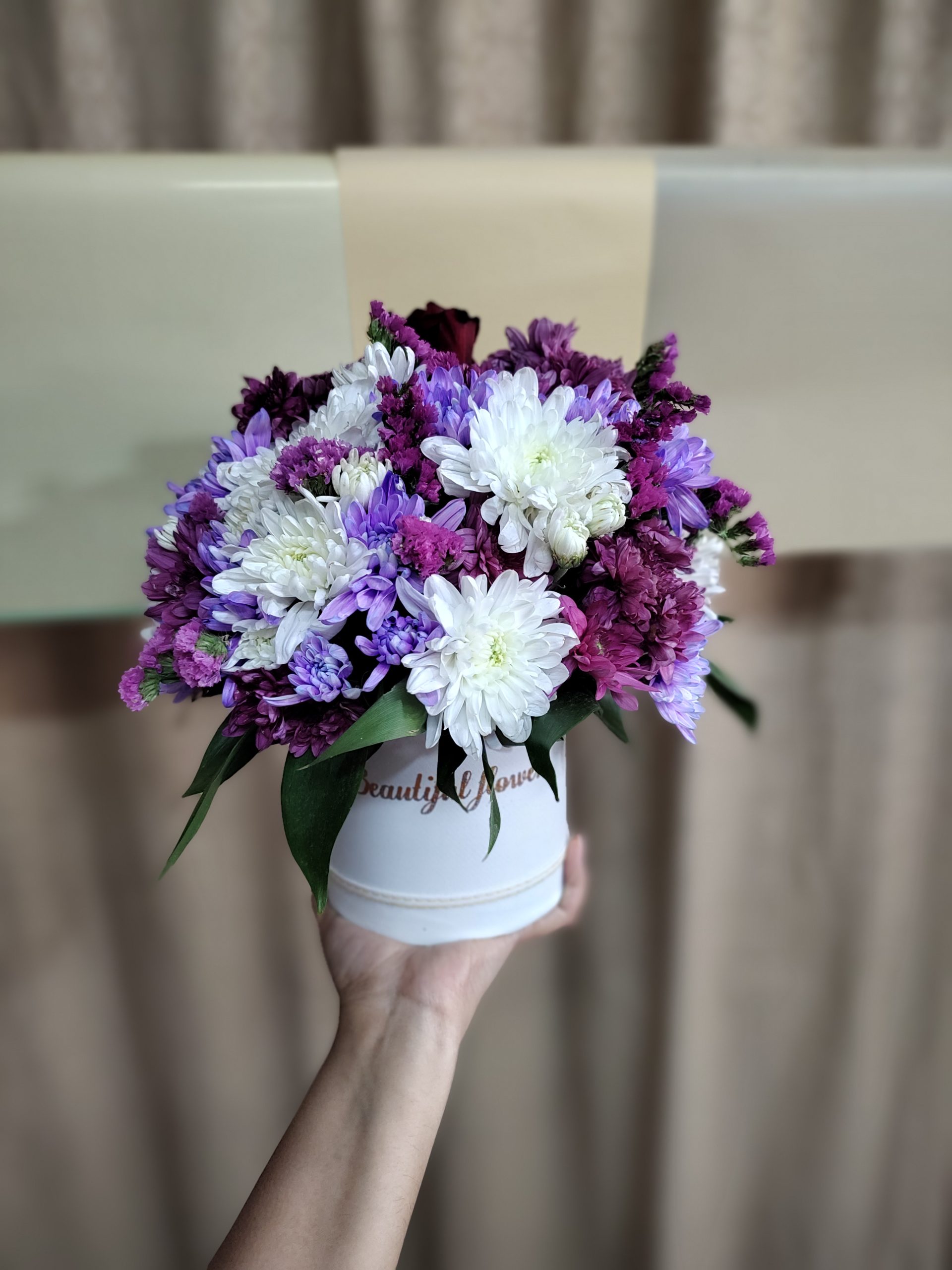 باکس گرد و گل طبیعی برای روز معلم - اصفهان