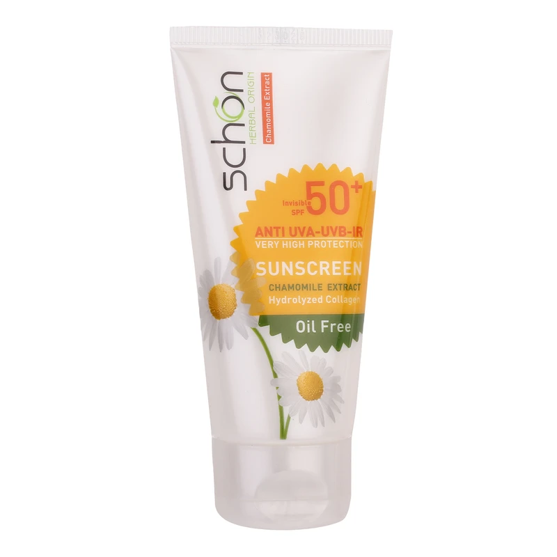 کرم ضد افتاب بدون رنگ شون SPF50 مدل بابونه