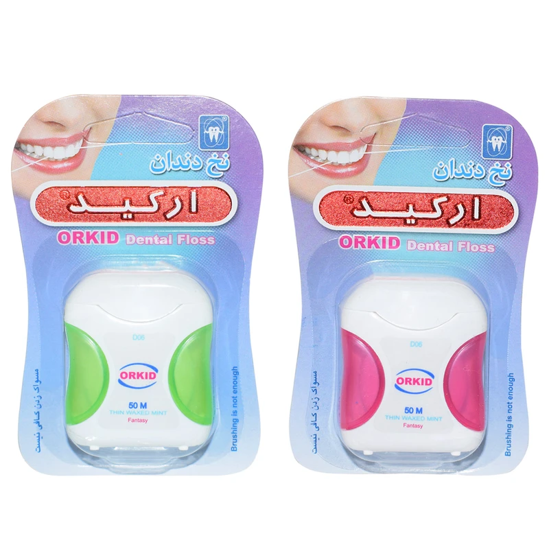 نخ دندان ارکید مدل فانتزی کد D06