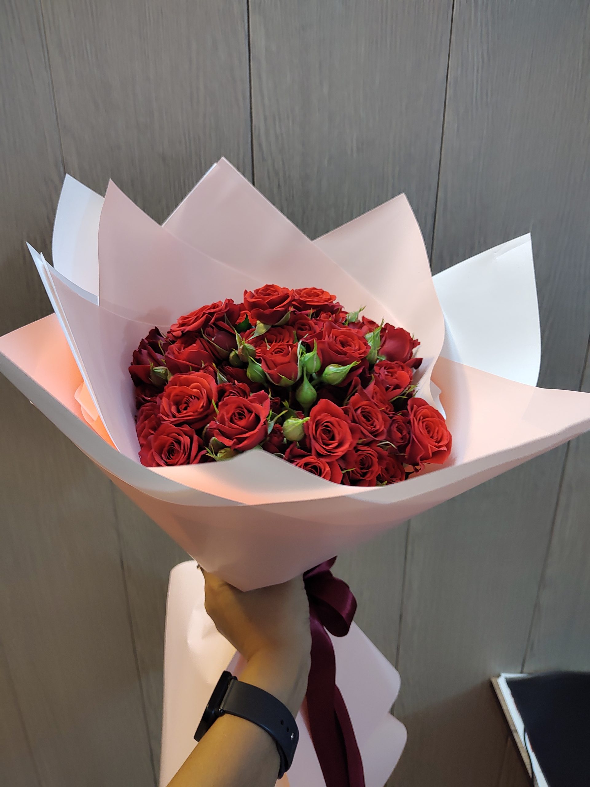 دسته گل رز مینیاتوری در اصفهان
