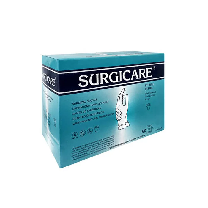 دستکش جراحی Surgicare