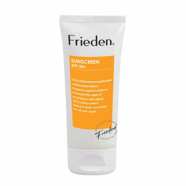 کرم ضد آفتاب بدون رنگ(SPF 50) Frieden