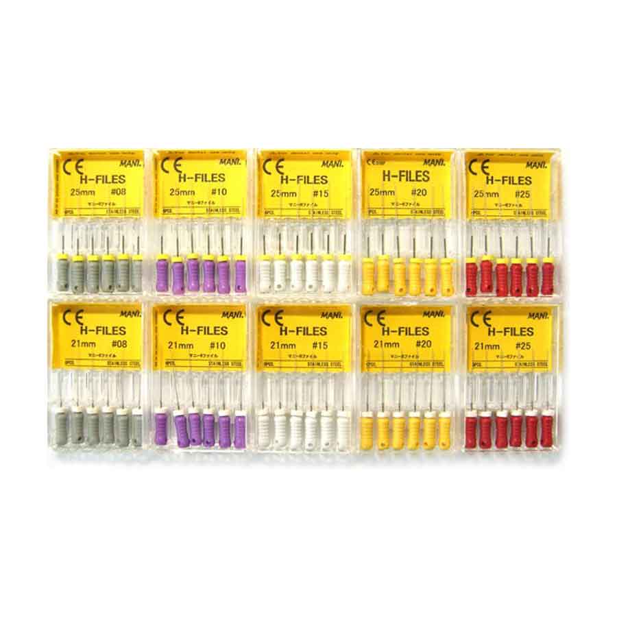 اچ فایل مانی 25mm  Mani H-Files