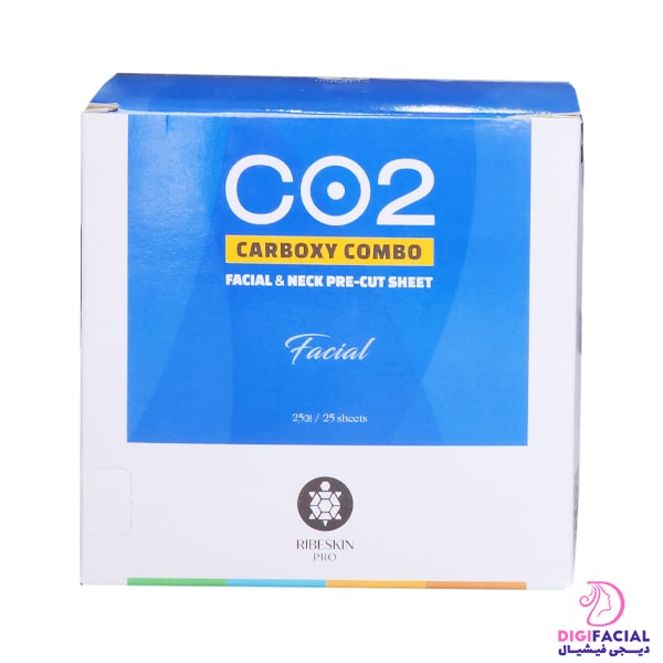 شیت ماسک 25 عددی صورت و گردن کربوکسی ریب اسکین