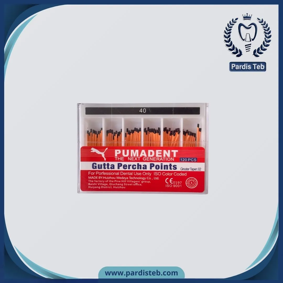 گوتا پرکا 6% پومادنت Pumadent Gutta Percha