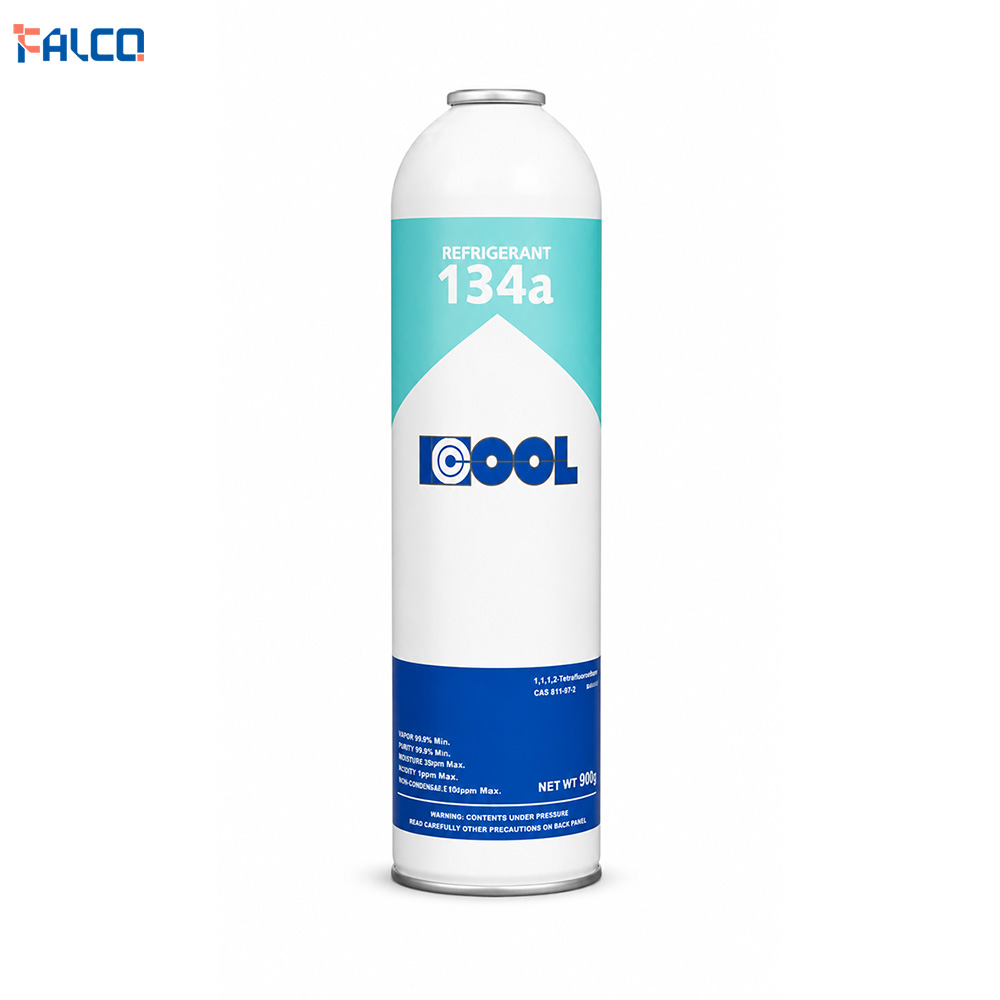 گاز R134a برند ICOOL وزن 900 گرم خالص