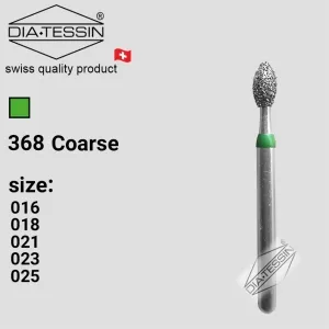 G 368 فرز الماسه شعله شمعی سبز تراش دیاتسین(coarse)