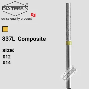 C 837L فرز الماسه فیشور بلند زرد پرداخت (composite)