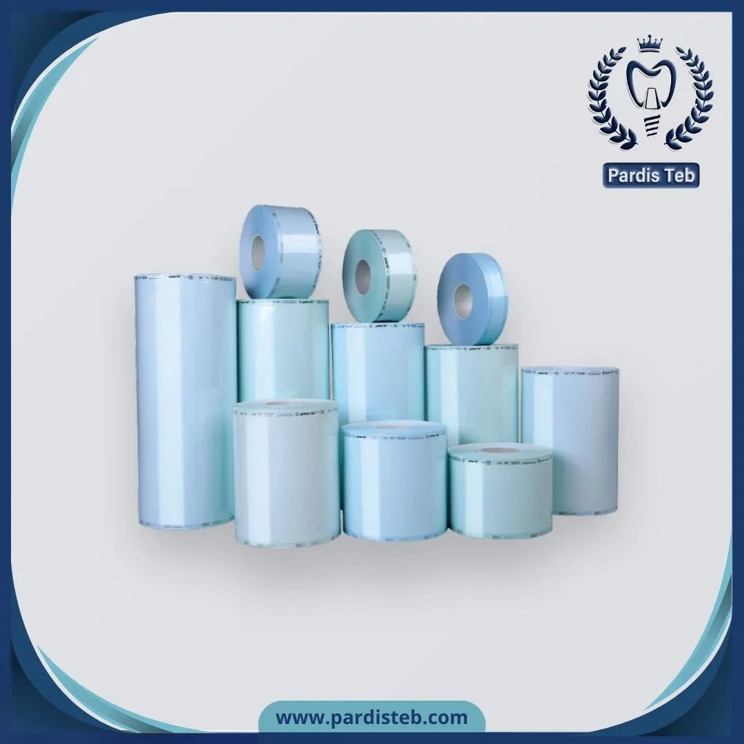 رول پک استریل اتوکلاو وی پک  EM_Pack Sterile Roll