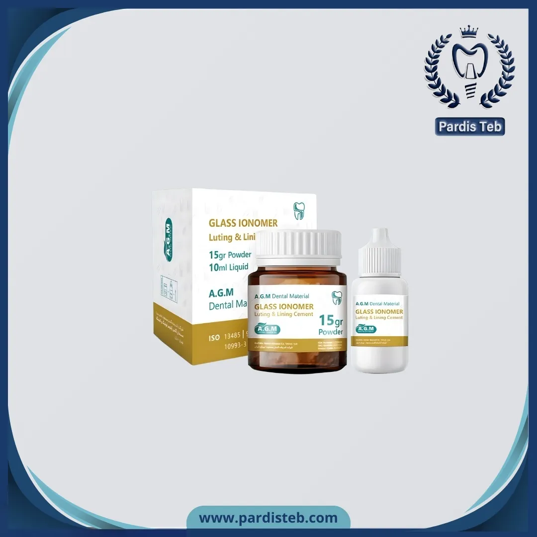 سمان گلس آینومر لوتینگ ای جی ام A.G.M Glass ionomer