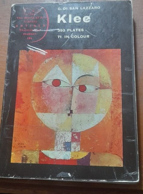 کتاب G Di San Lazzaro Klee 393 Plates 71 In Colour (دست دوم)