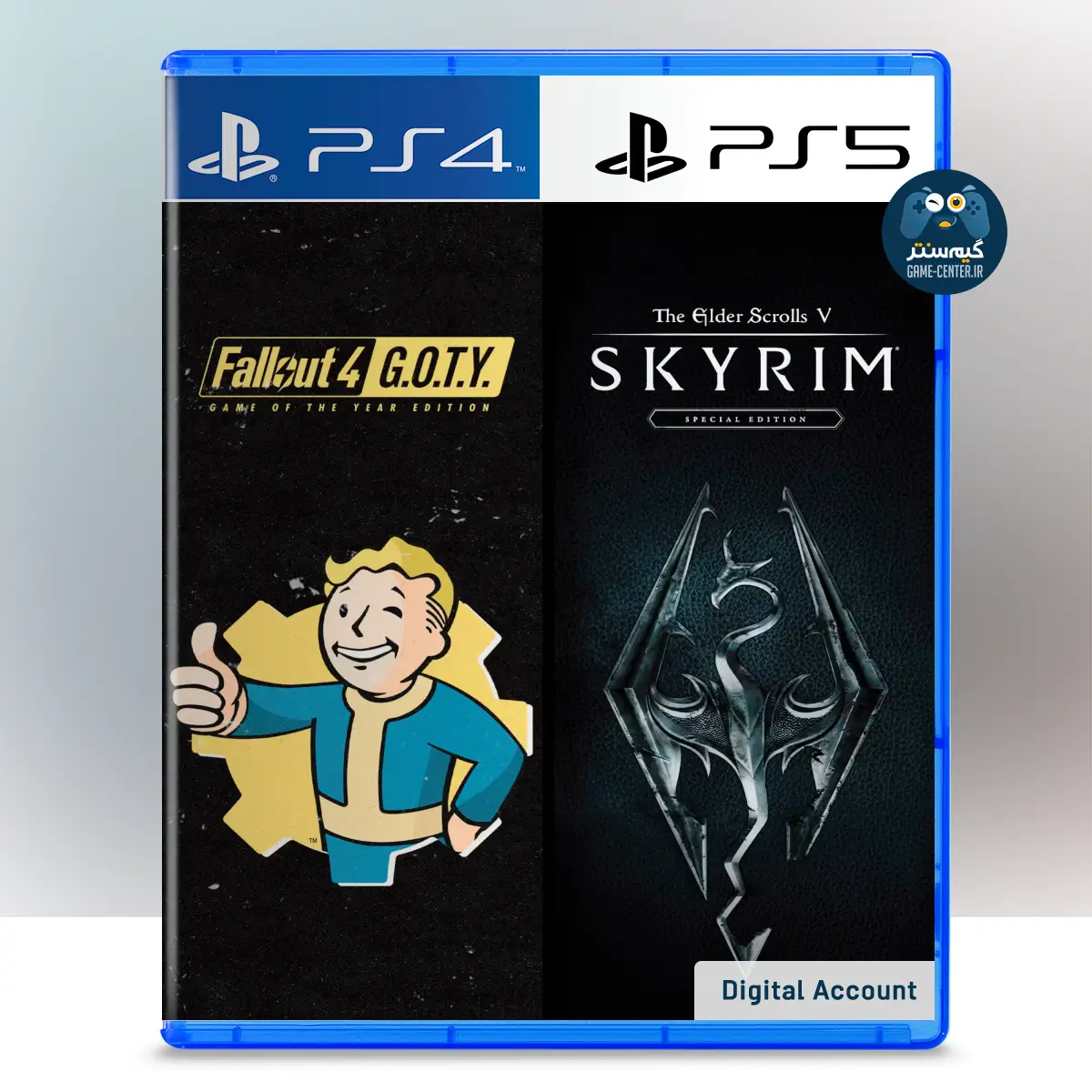 اکانت قانونی Fallout 4 GOTY + SKYRIM Special Edition