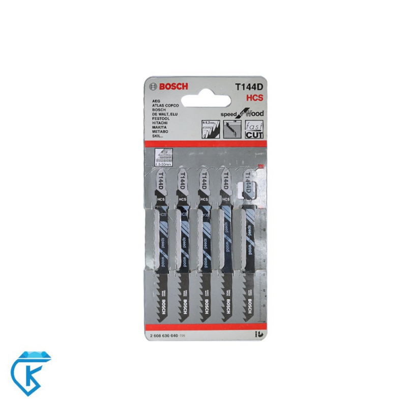 تیغ اره عمود بر T144D طرح BOSCH بسته 5 عددی