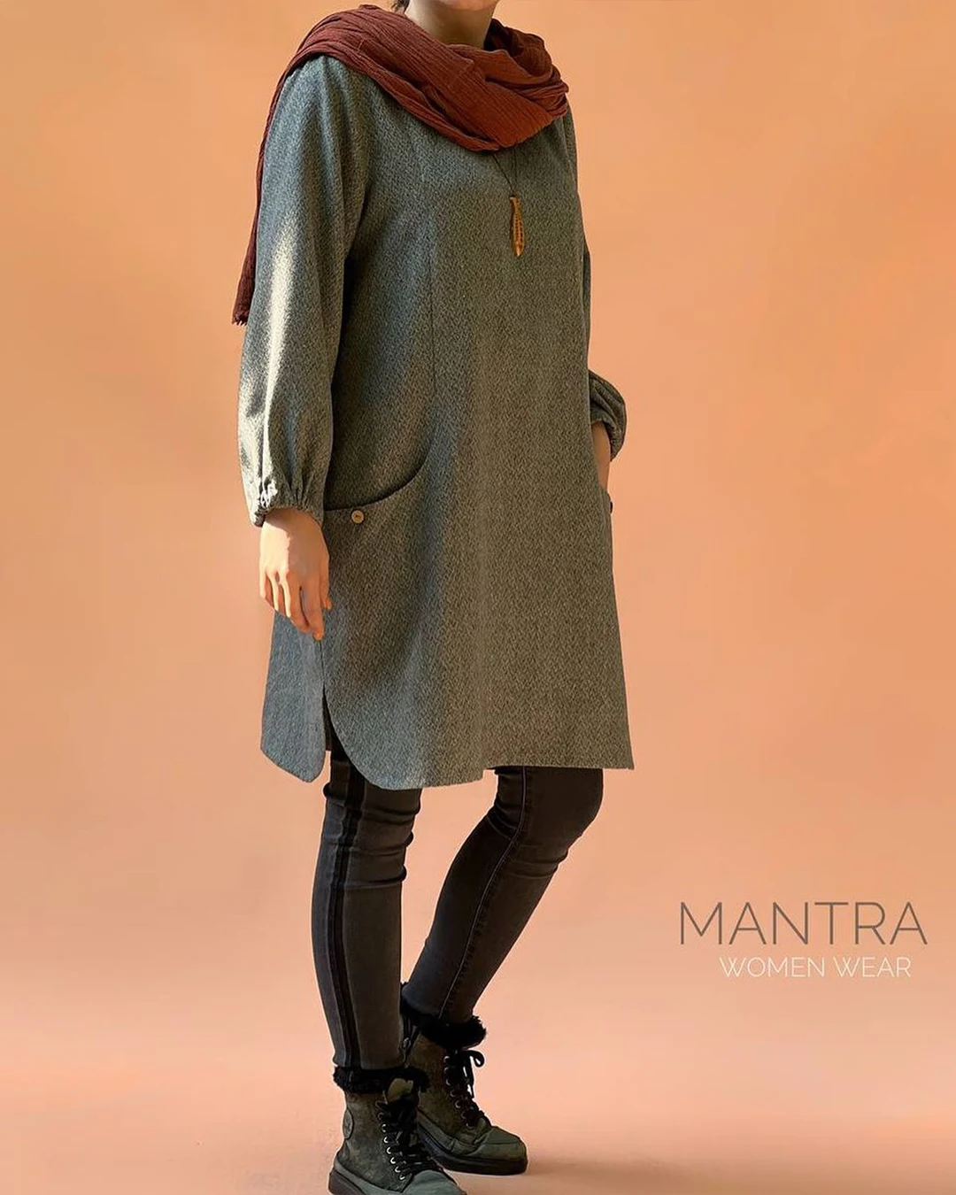 مانتو کشمیر مدل حنا