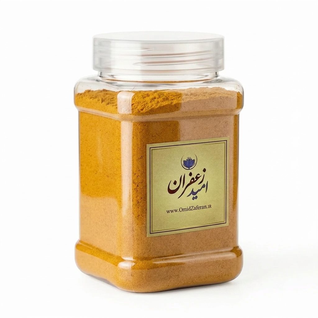 پودر زردچوبه نرم خالص 400 گرم