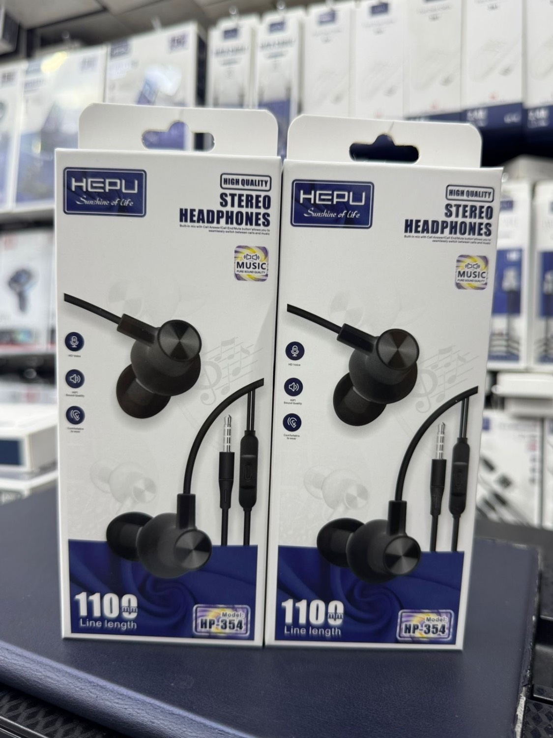 هندزفری هیپو Hepu Hp_354 اورجینال ۶ ماه گارانتی