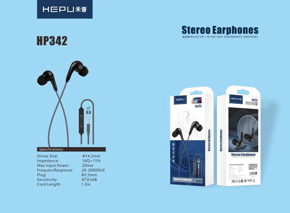 هندزفری اورجینال هیپو Hepu Hp_342 گارانتی ۶ ماه