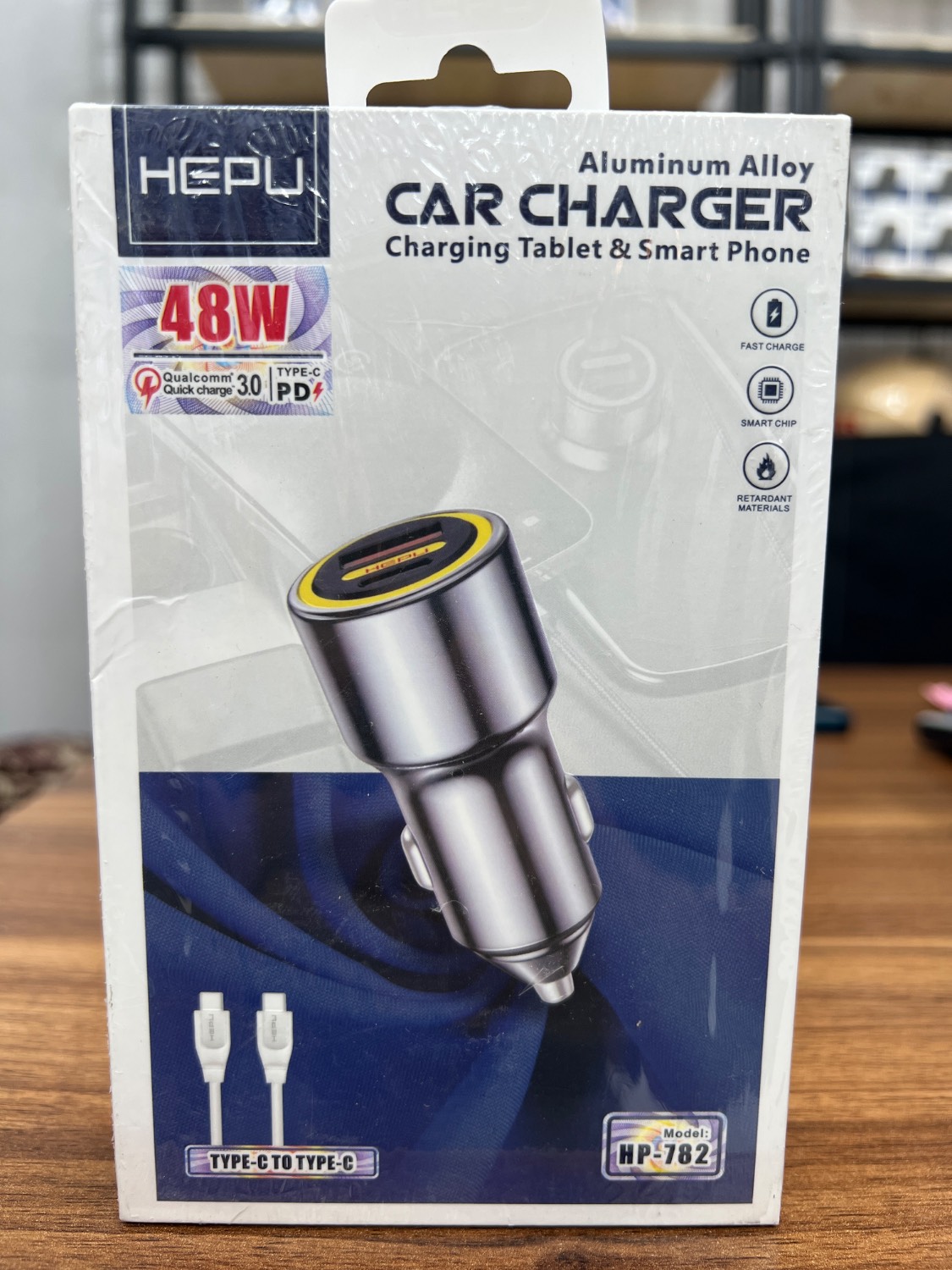 شارژر فندکی ماشین اورجینال هیپو hepu hp _782