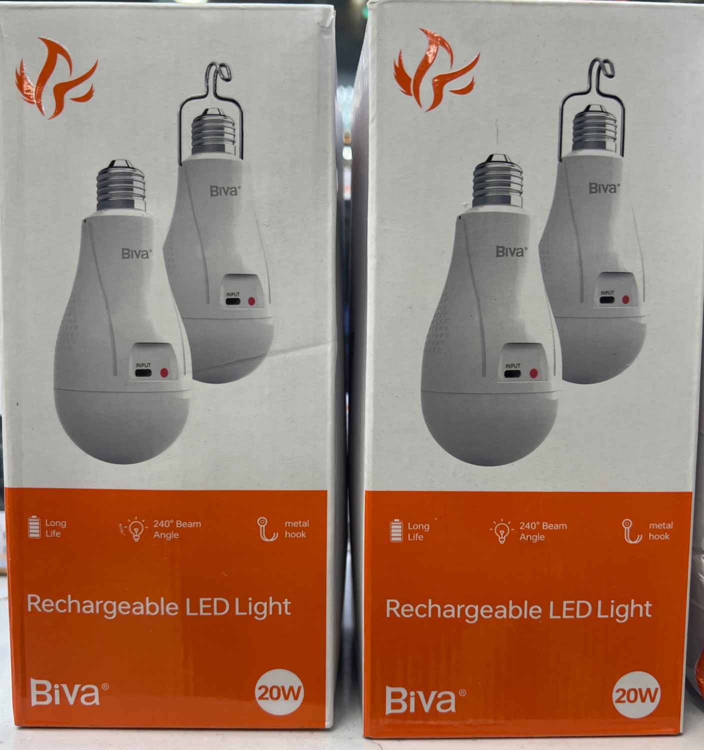 لامپ اضطراری شارژی بیوا Biva LED-03 20W Rechargable LED Light