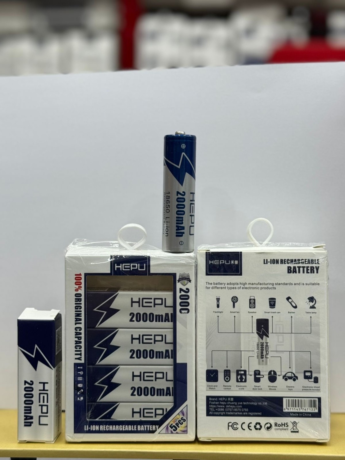 باطری2000 اورجینال هیپو Hepu 5pcs
