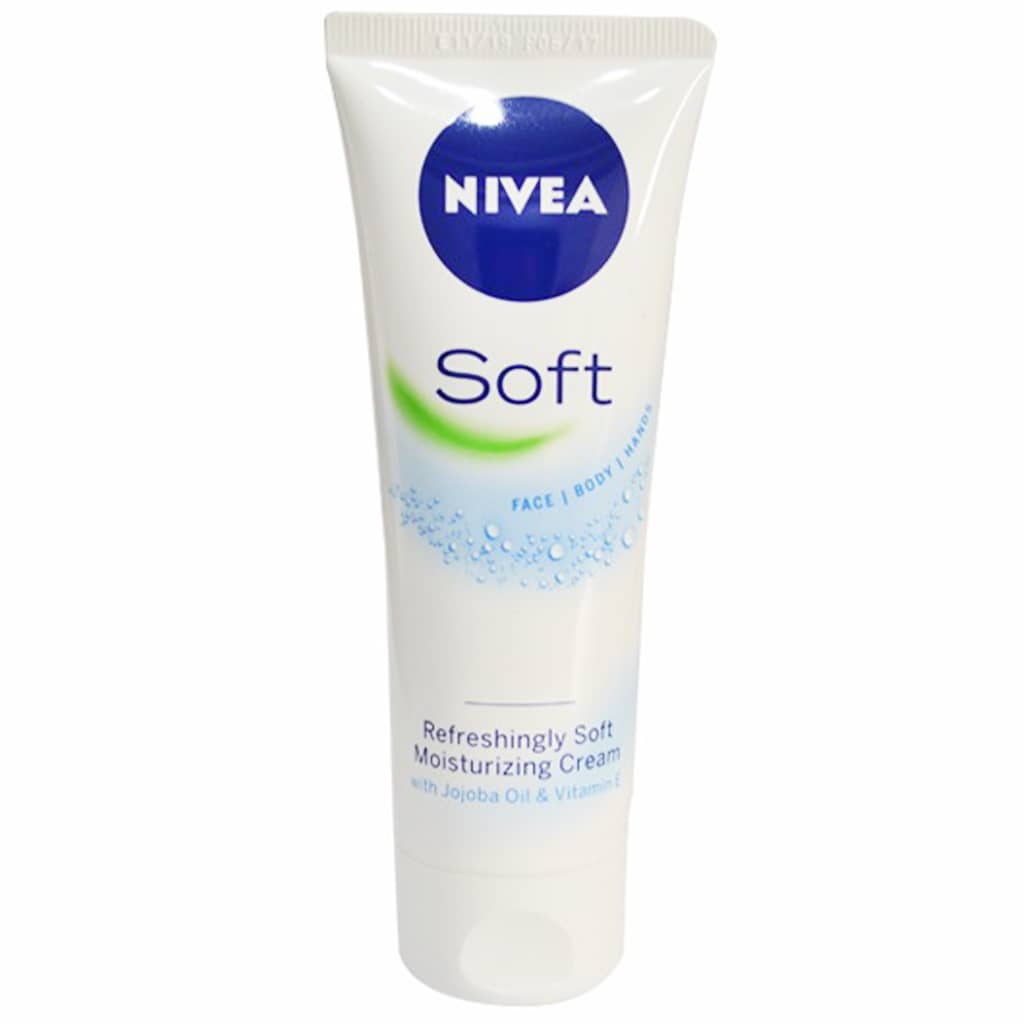کرم مرطوب کننده نیوآ | NIVEA مدل Soft حجم 75 میلی لیتر