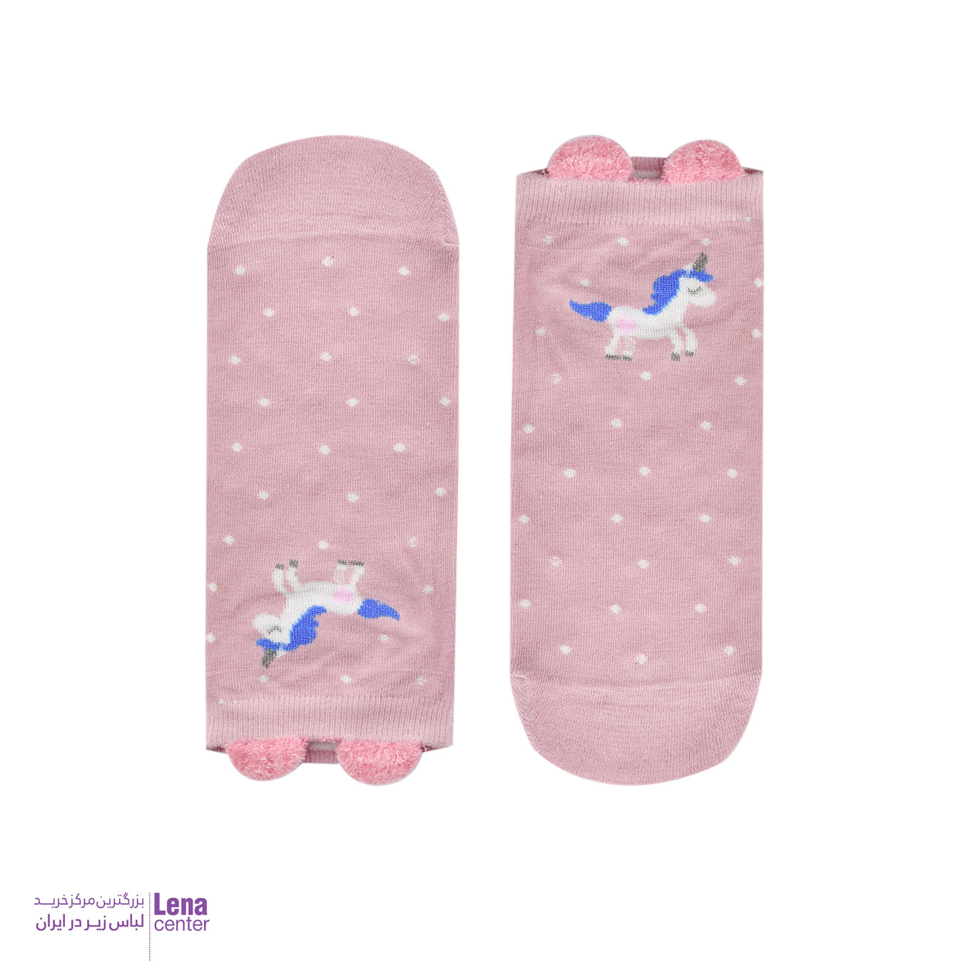 جوراب زنانه مچی اسب تک شاخ