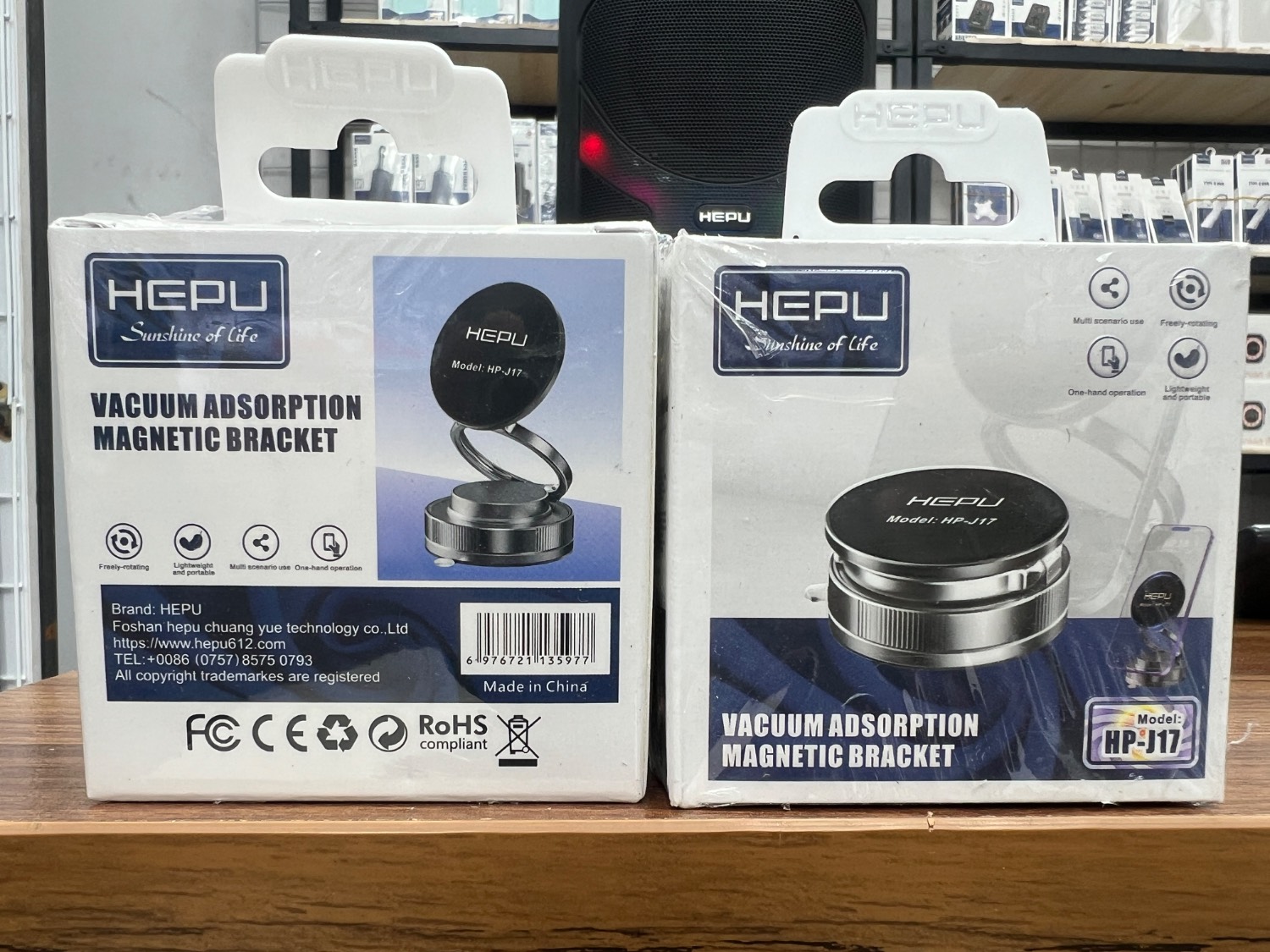 هولدر ماشین وکیوم دار مغناطیسی اورجینال هیپو Hepu Hp_j17 گارانتی ۶ ماه