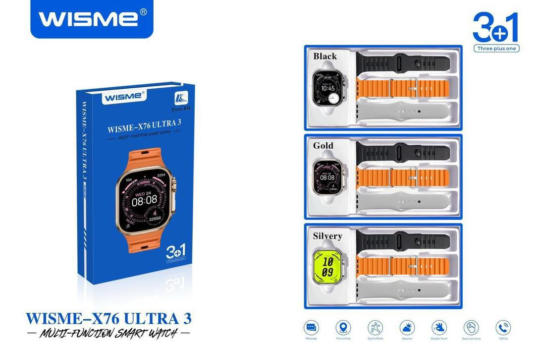 ساعت هوشمند Wisme-X76 Ultra 3