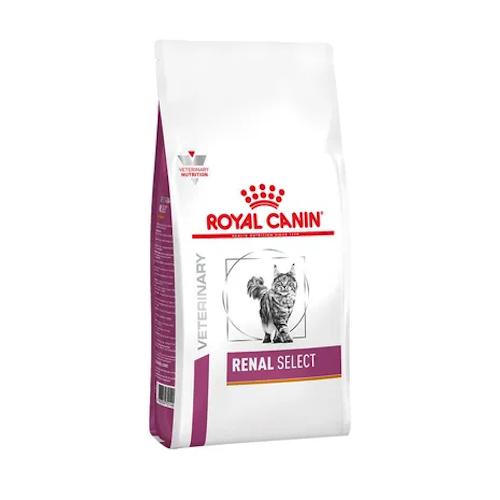 غذای خشک گربه رویال کنین مدل Renal Select وزن 2 کیلوگرم
