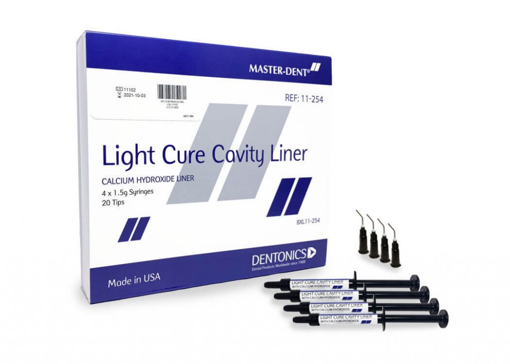 دایکال نوری مستردنت MasterDent Cure Cavity Liner