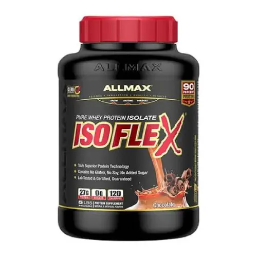پروتئین وی ایزوله ال مکس ایزوفلکس ALLMAX Isoflex Whey Protein Isolate