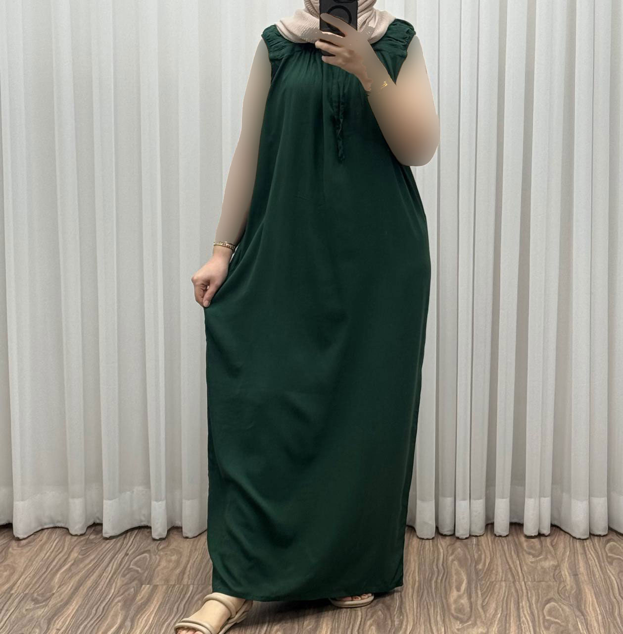 سارافون راحتی خانگی بلند ساده