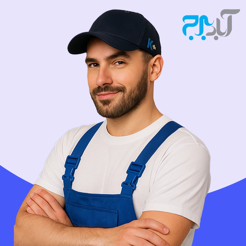 کلاه کاپ دار با گلدوزی +K - سورمه ای