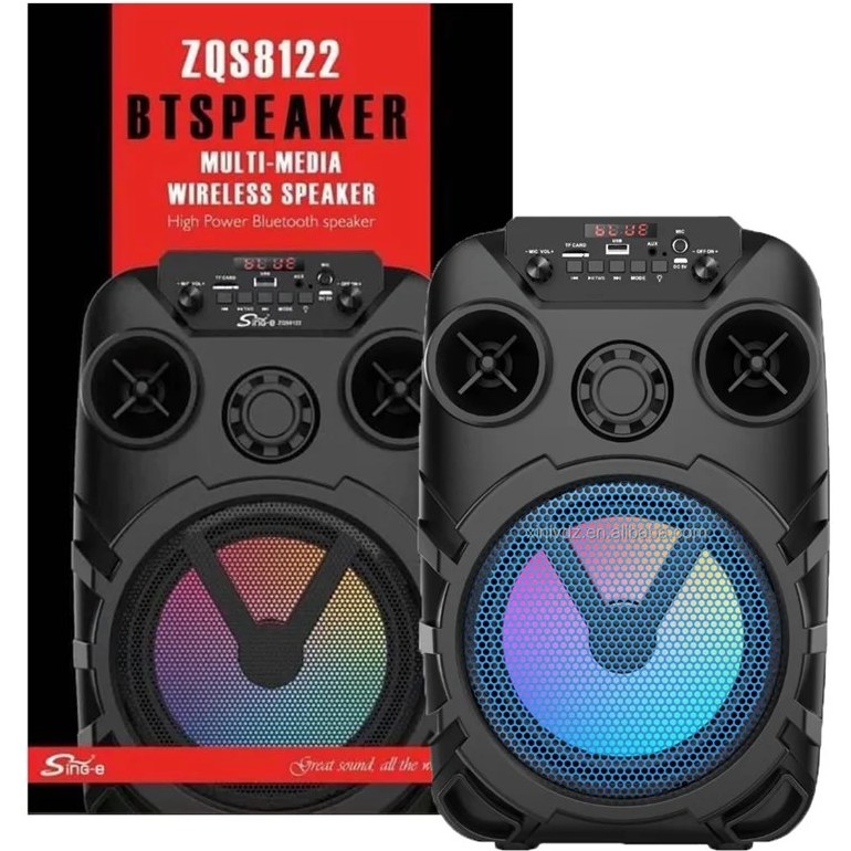 اسپیکر بلوتوثی ZQS-8122 قابل حمل و شارژی