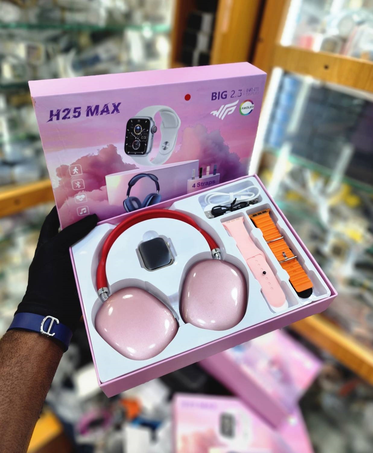 ساعت هوشمند | با هدفون | H25 max