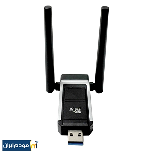 کارت شبکه دانگل KNET plus usb3.0 wifi 6 ax1800 KP-W1804