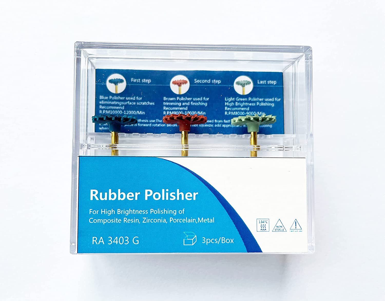 دیسک خورشیدی پرداخت چندمنظوره  Toboom Rubber Polisher