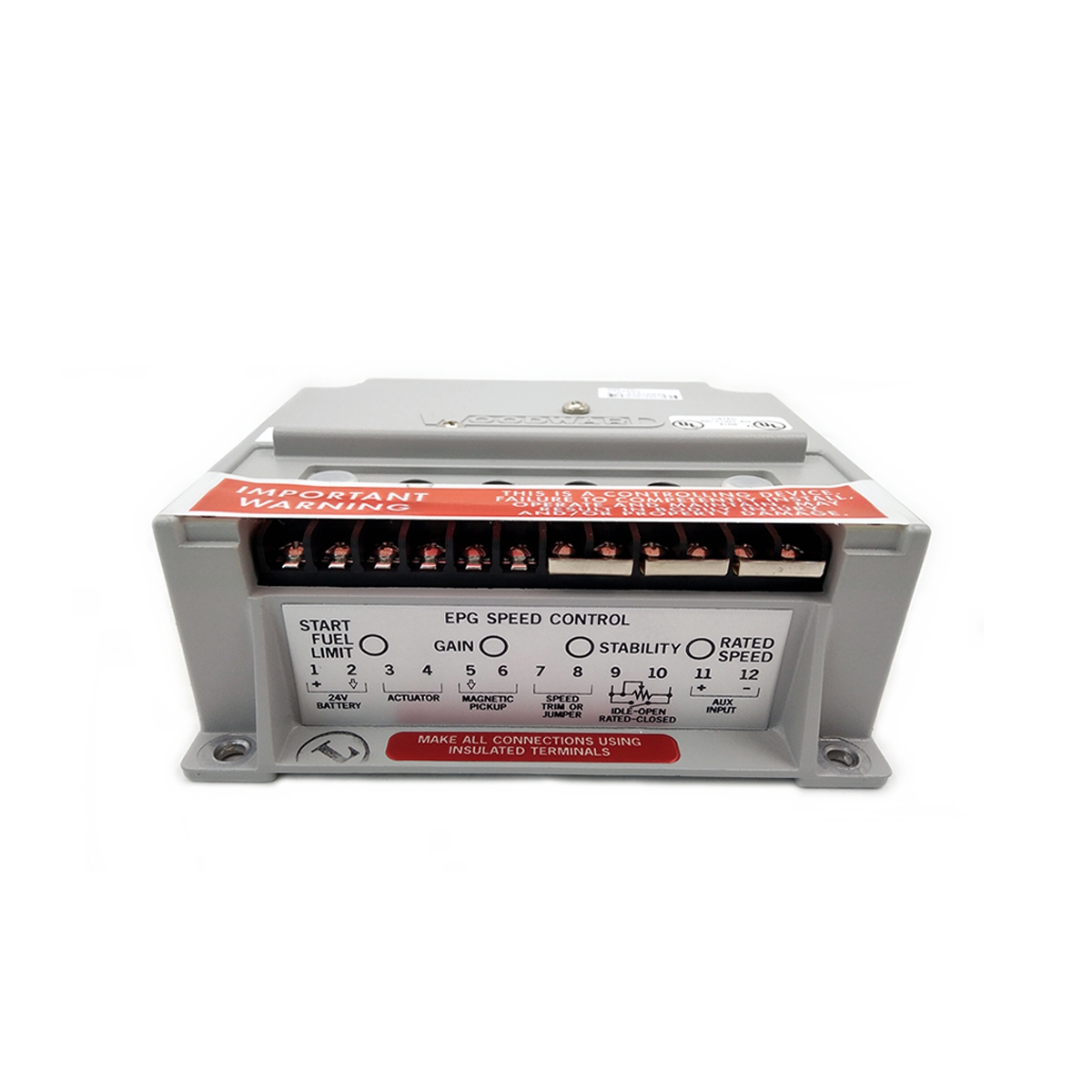 گاورنر وودوارد EPG - گاورنر وودوارد 187-8290