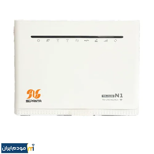 مودم TDLTE / 4.5G رومیزی CAT12 سپنتا مدل SEPANTA TF-i120 N1 بهمراه سیمکارت و بسته اولیه